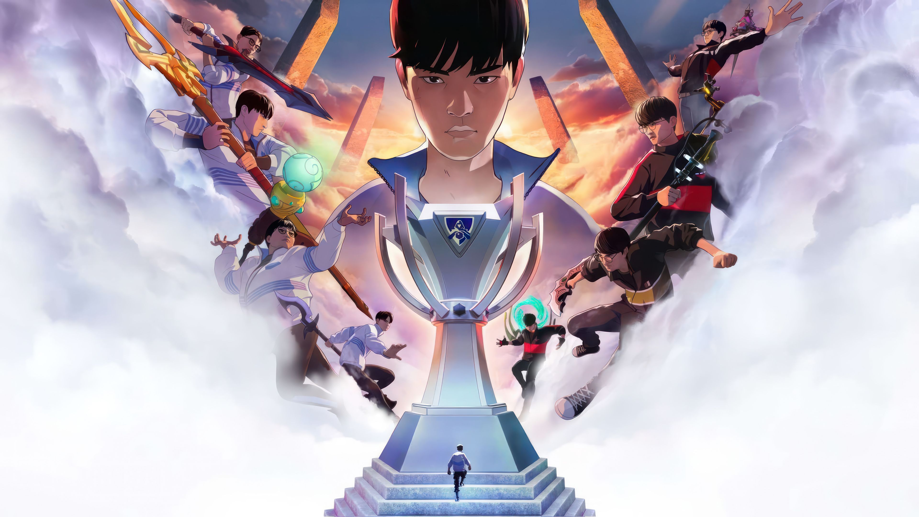 3840x2160 Faker's Triumph: Download T1's 4K League Wallpaper!x2160