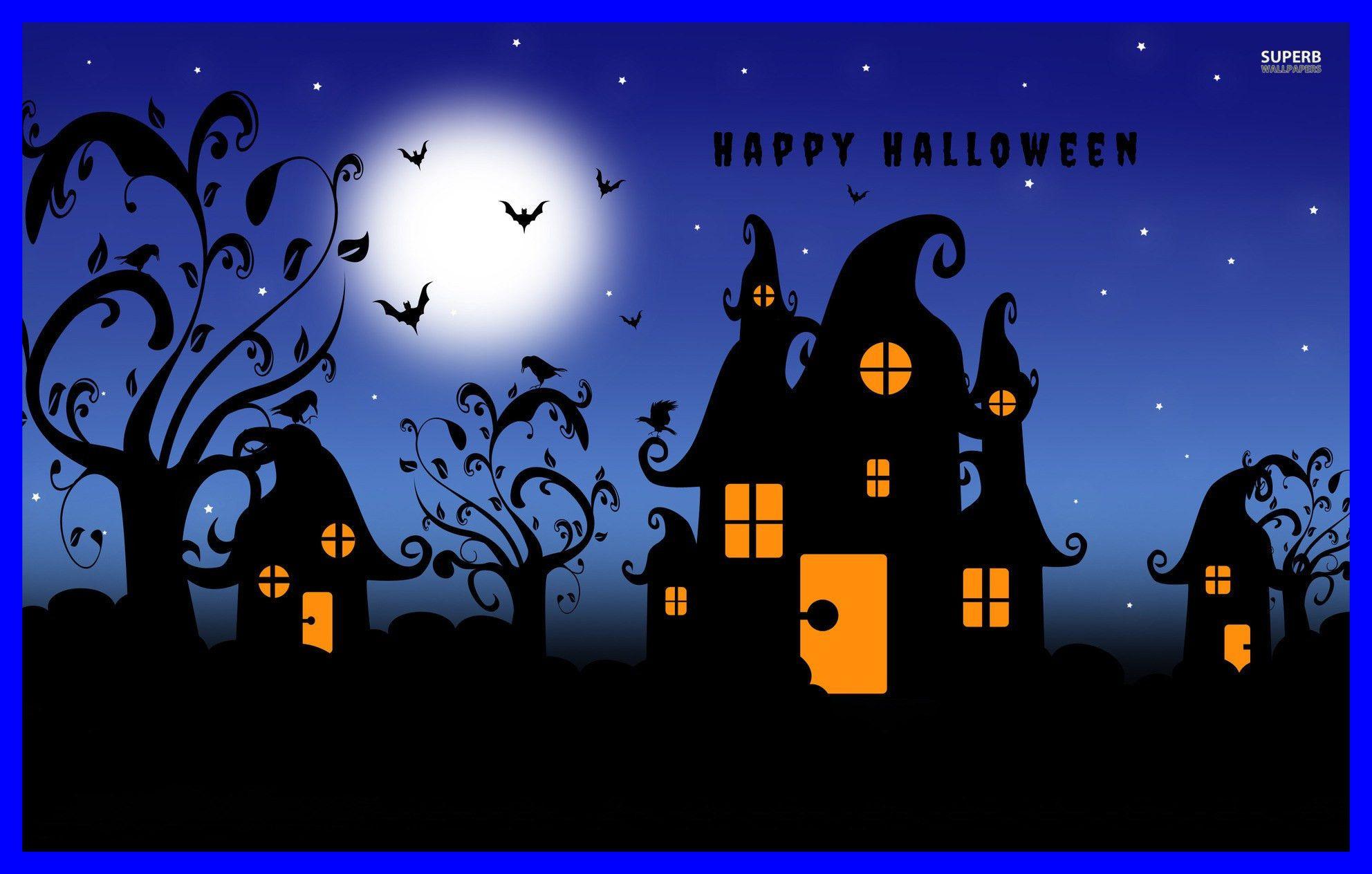 1984x1264 Halloween Cat Wallpaper background picture