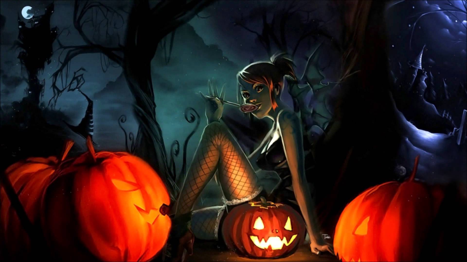 1920x1080 HD Scary Halloween Wallpaper Free