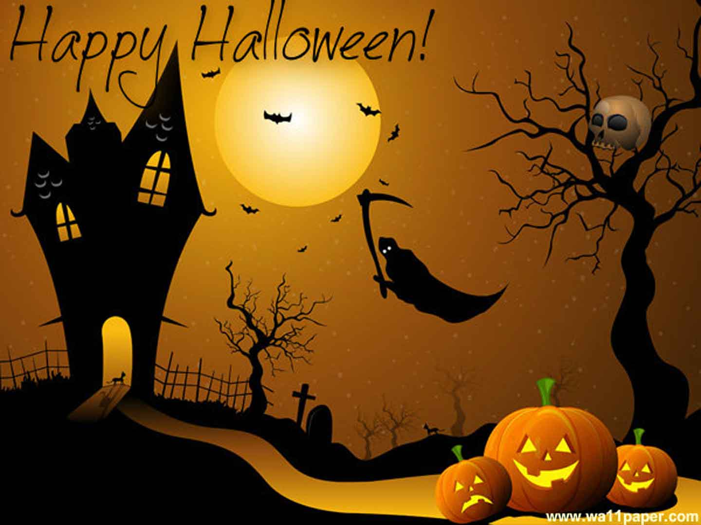 1440x1080 Happy Halloween S Wallpaper HD Resolution • dodskypict