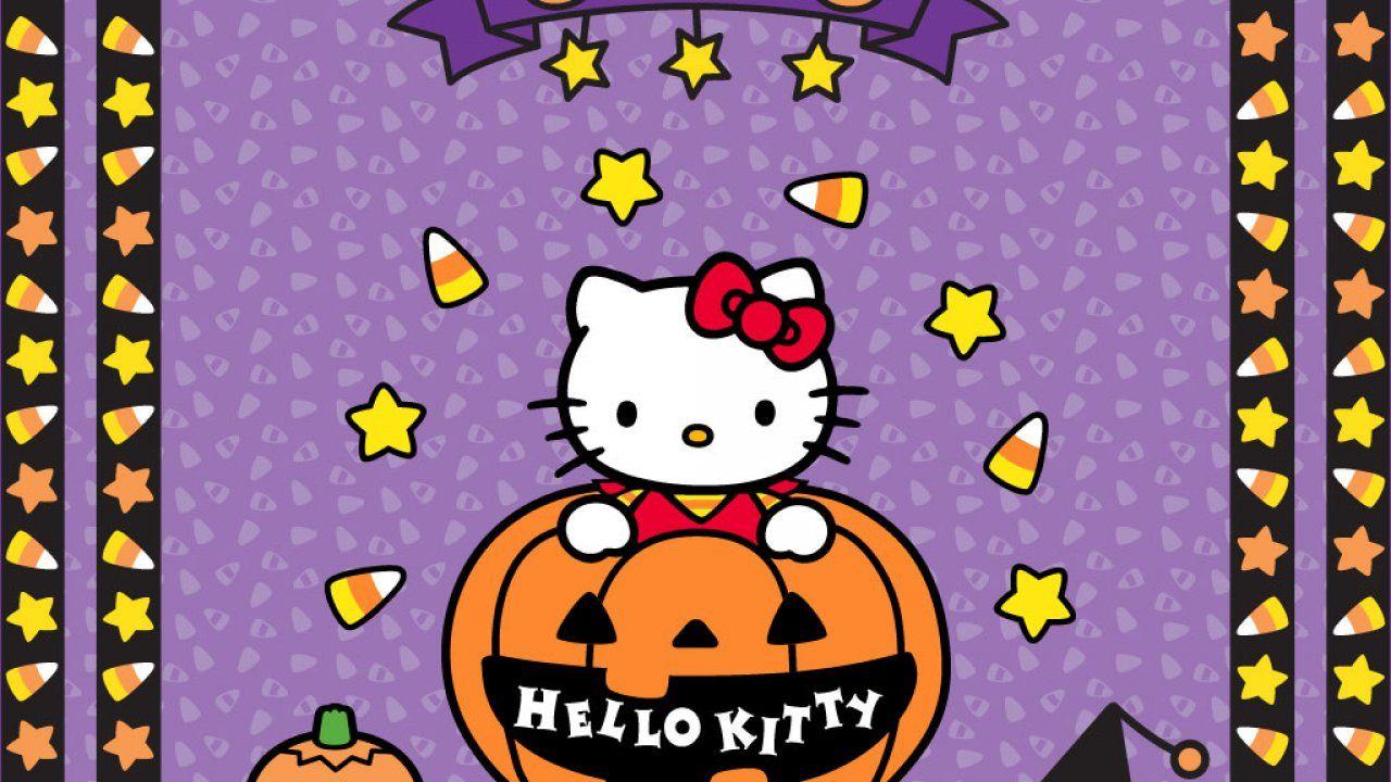1280x720 Halloween Hello Kitty Wallpaper HD 4k Amazing Colourful