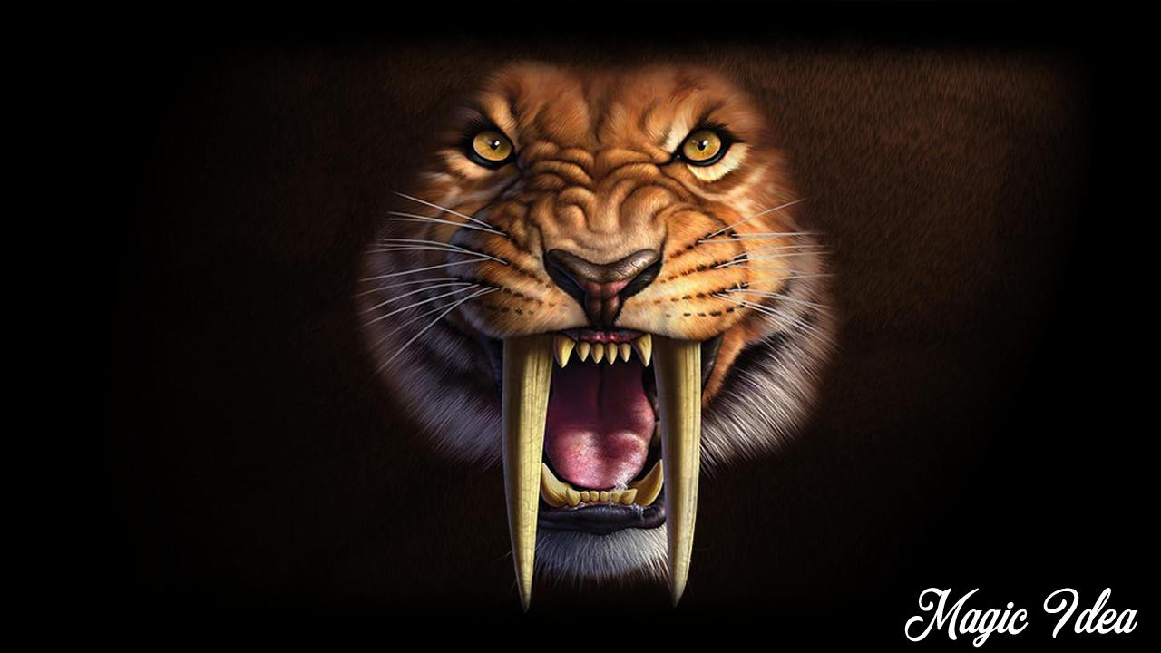 1280x720 Saber Tooth Wallpaper APK for Android