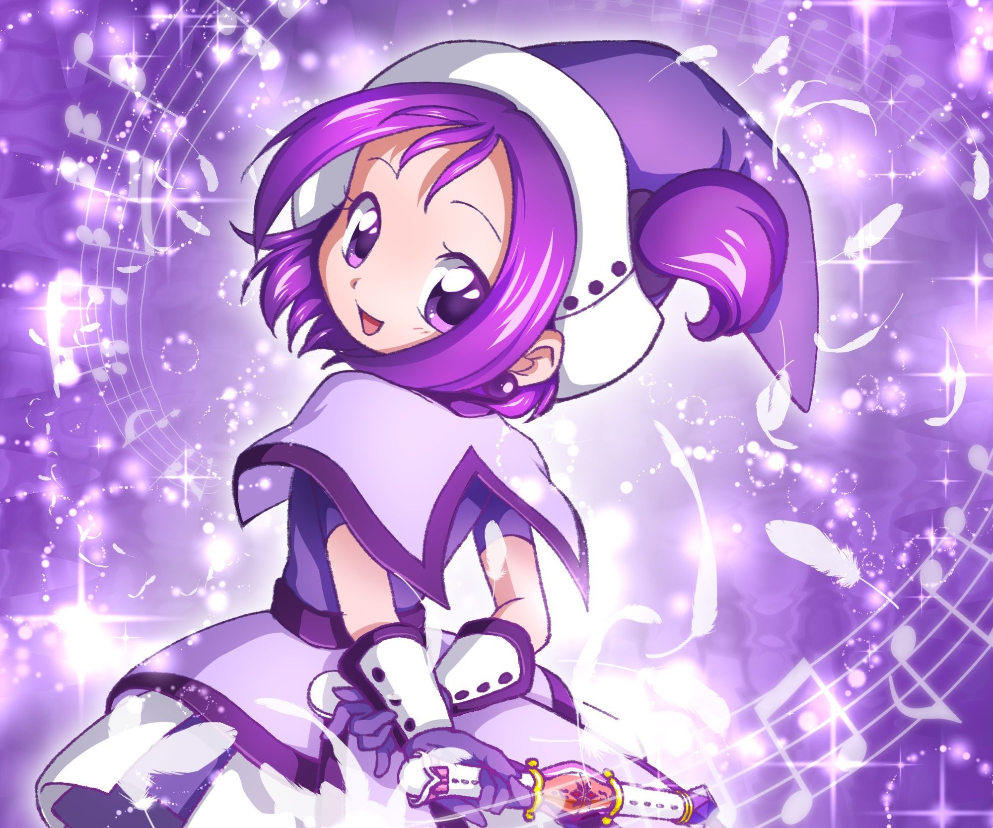 2000x1667 Anime ojamajo doremi HD onpu Gaming Mat