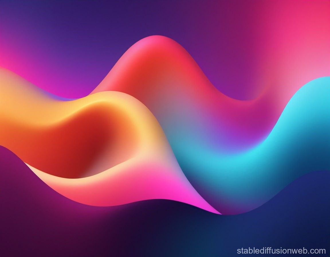 1152x896 Vibrant 8K Color Gradient Wallpaper