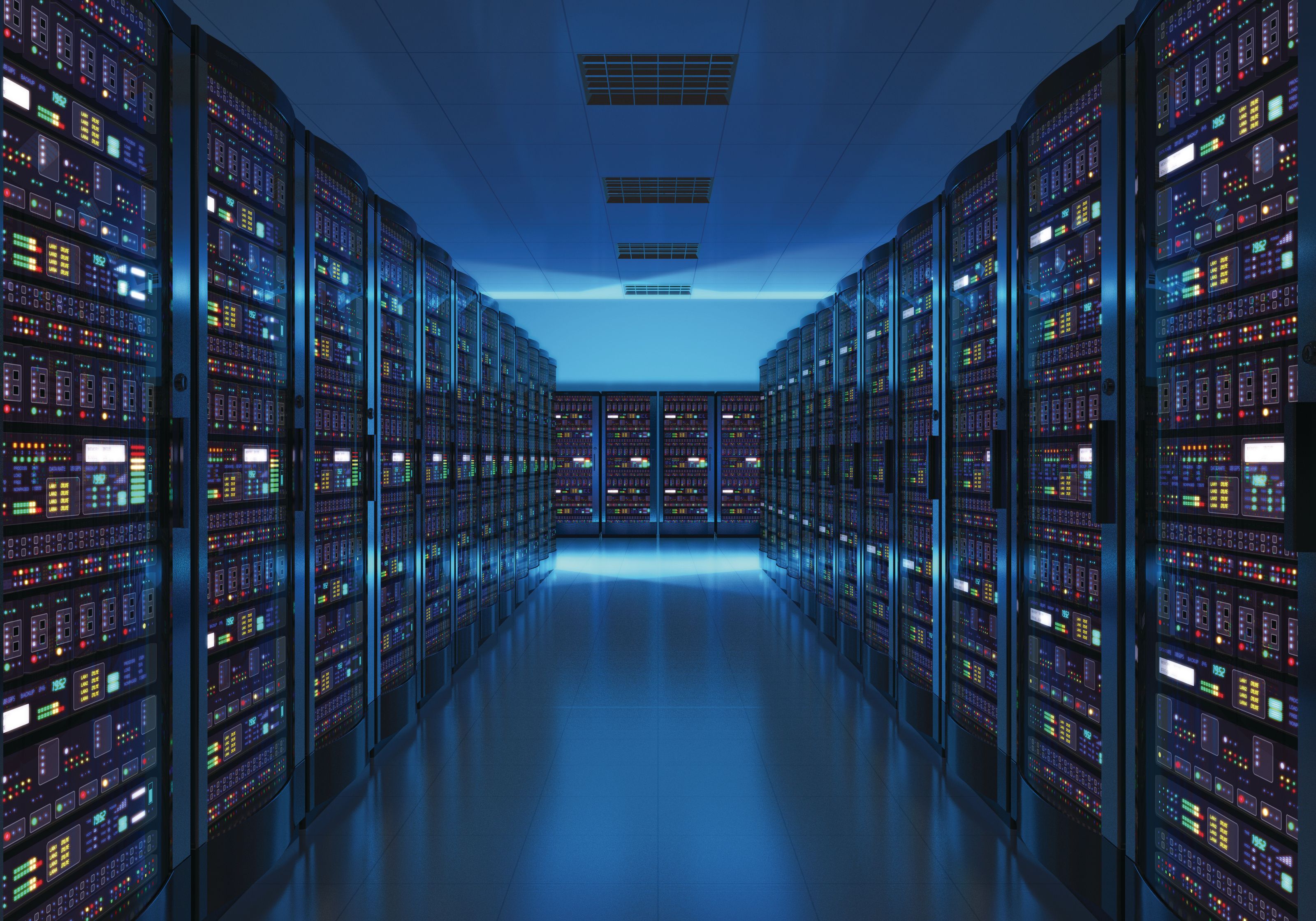 3200x2240 Large Server Room Wall Mural