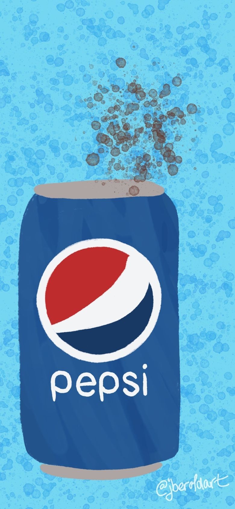 780x1688 Pepsi Can Phone Wallpaper iPhone