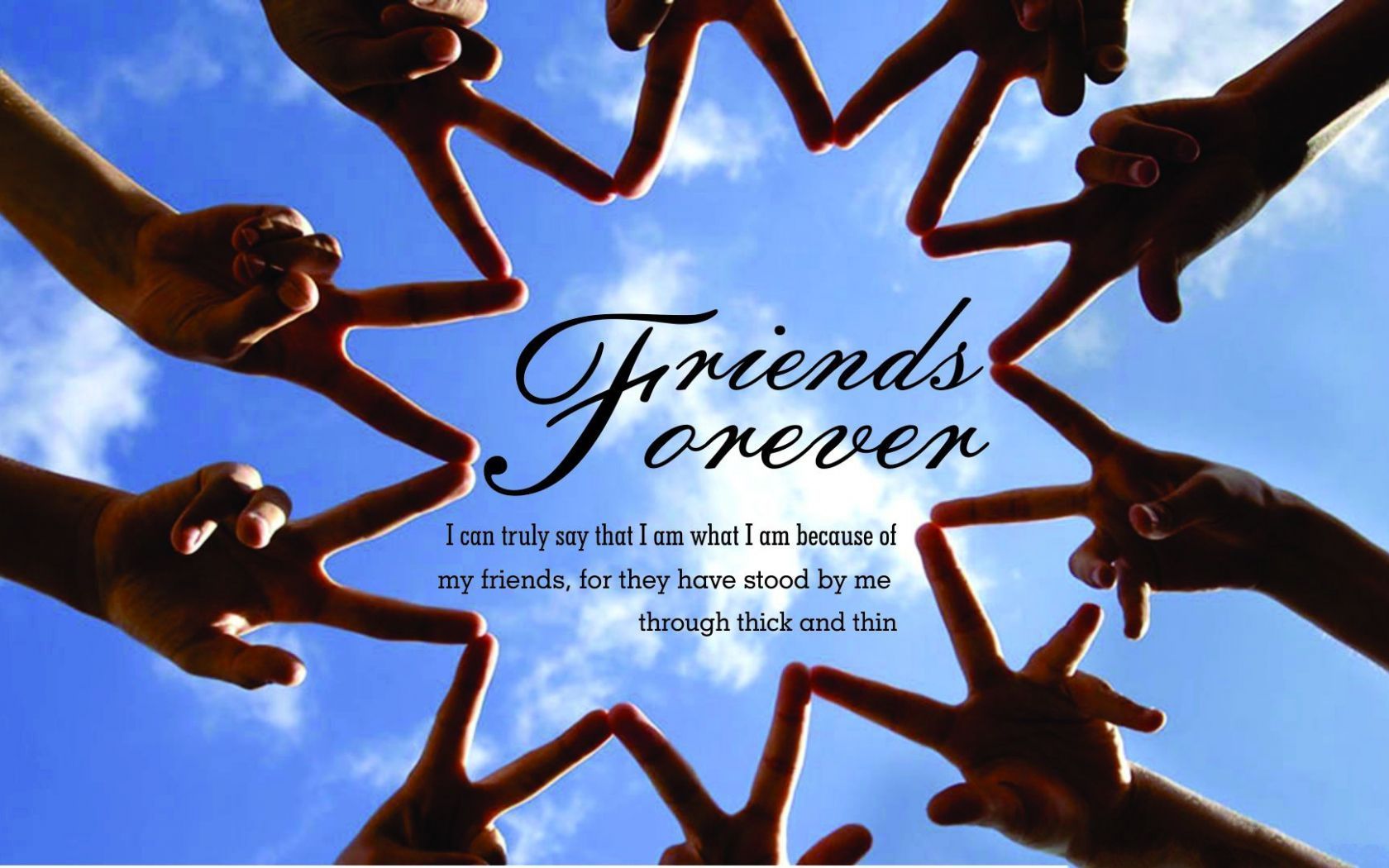 1680x1050 Best Friends Wallpaper