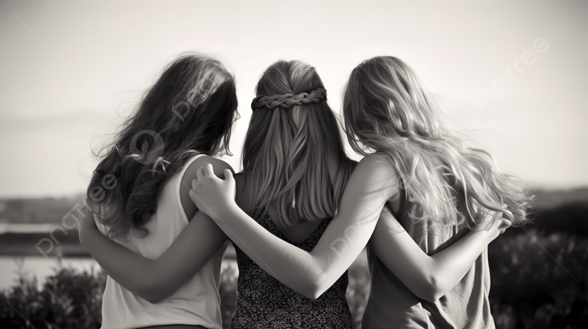 1200x673 Women Friends Bonding In Black