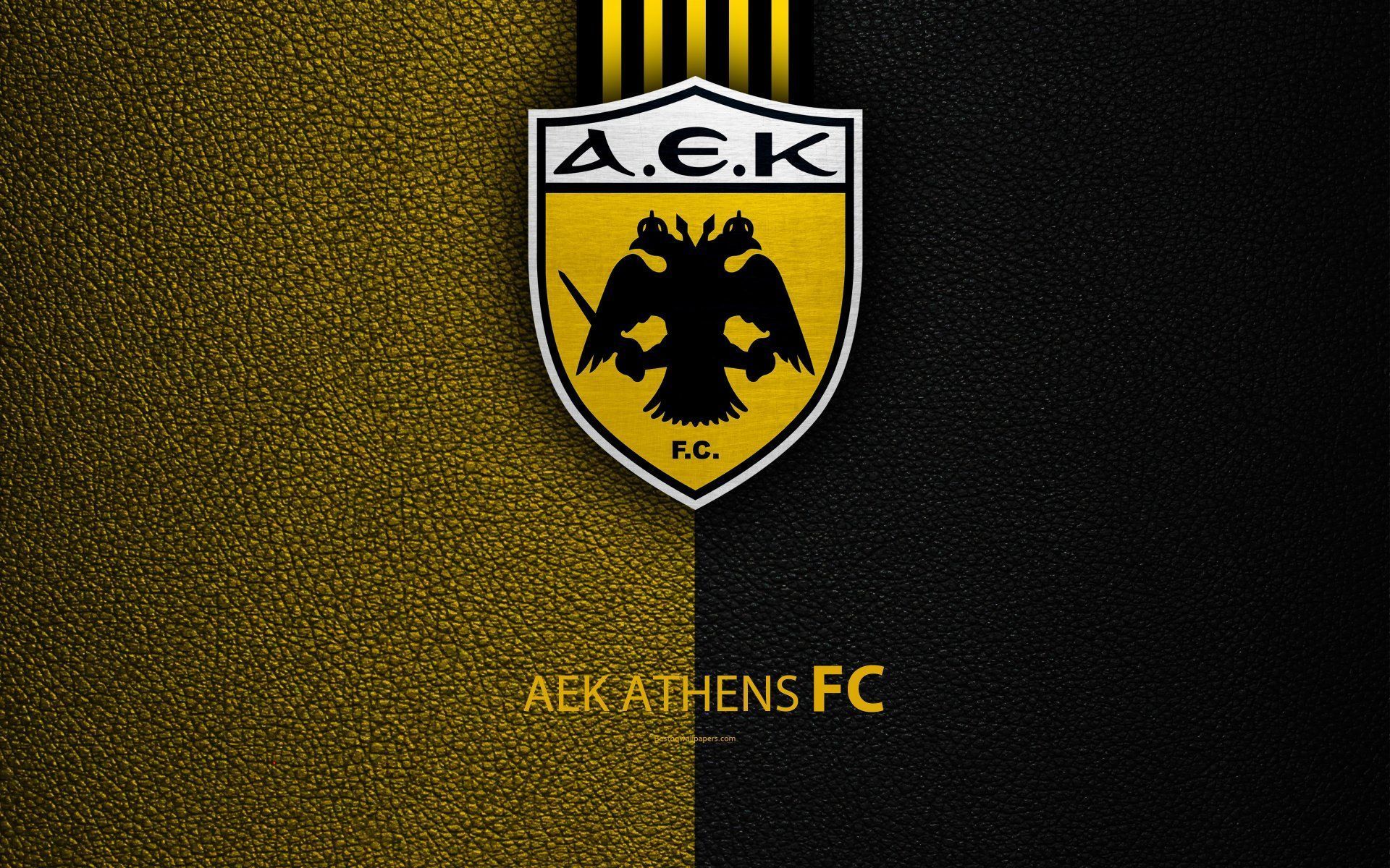 1920x1200 Download Emblem Logo Soccer AEK Athens