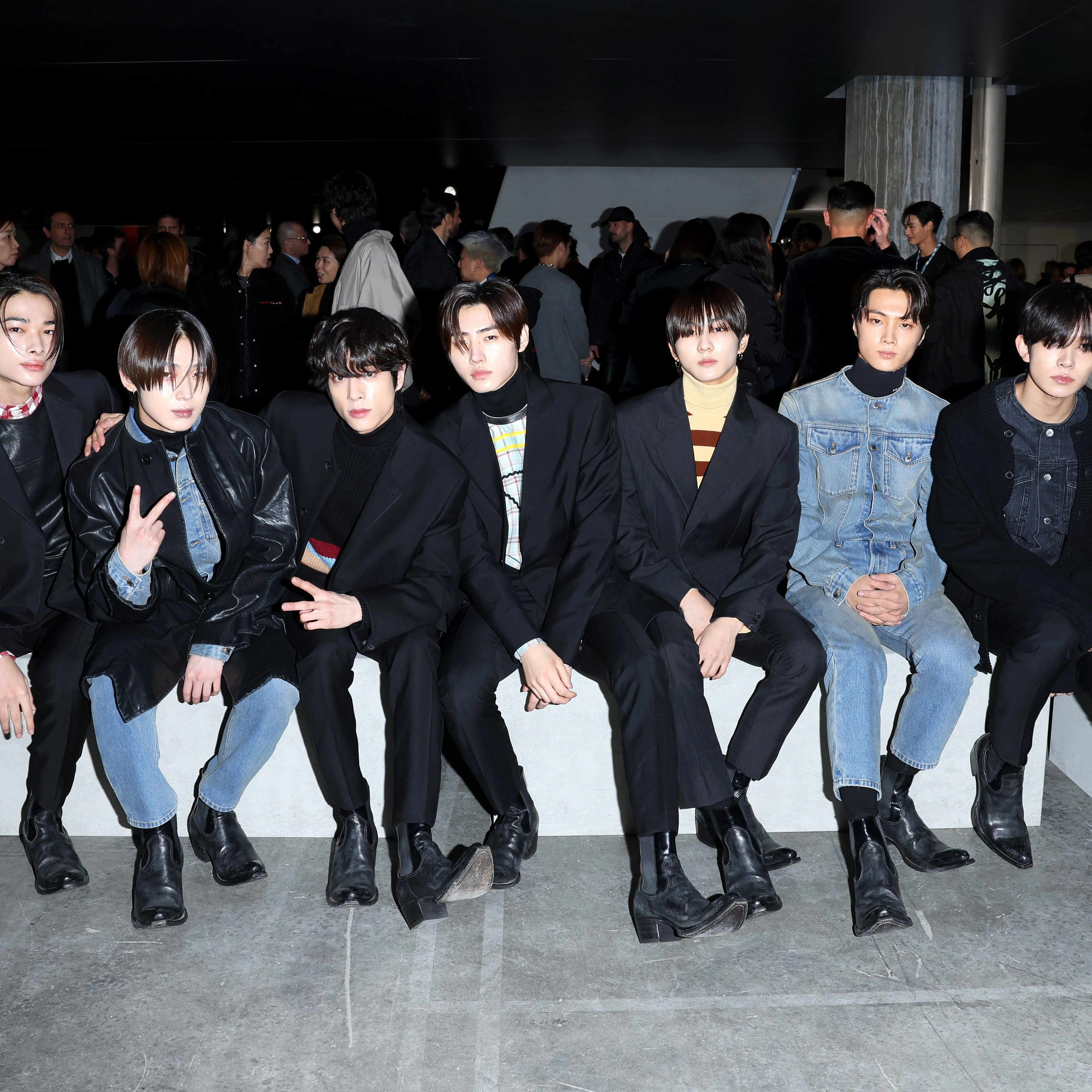 3492x3492 ENHYPEN's Prada Adventure Started Before Attending The Fall Winter 2023 2024 Men's Show
