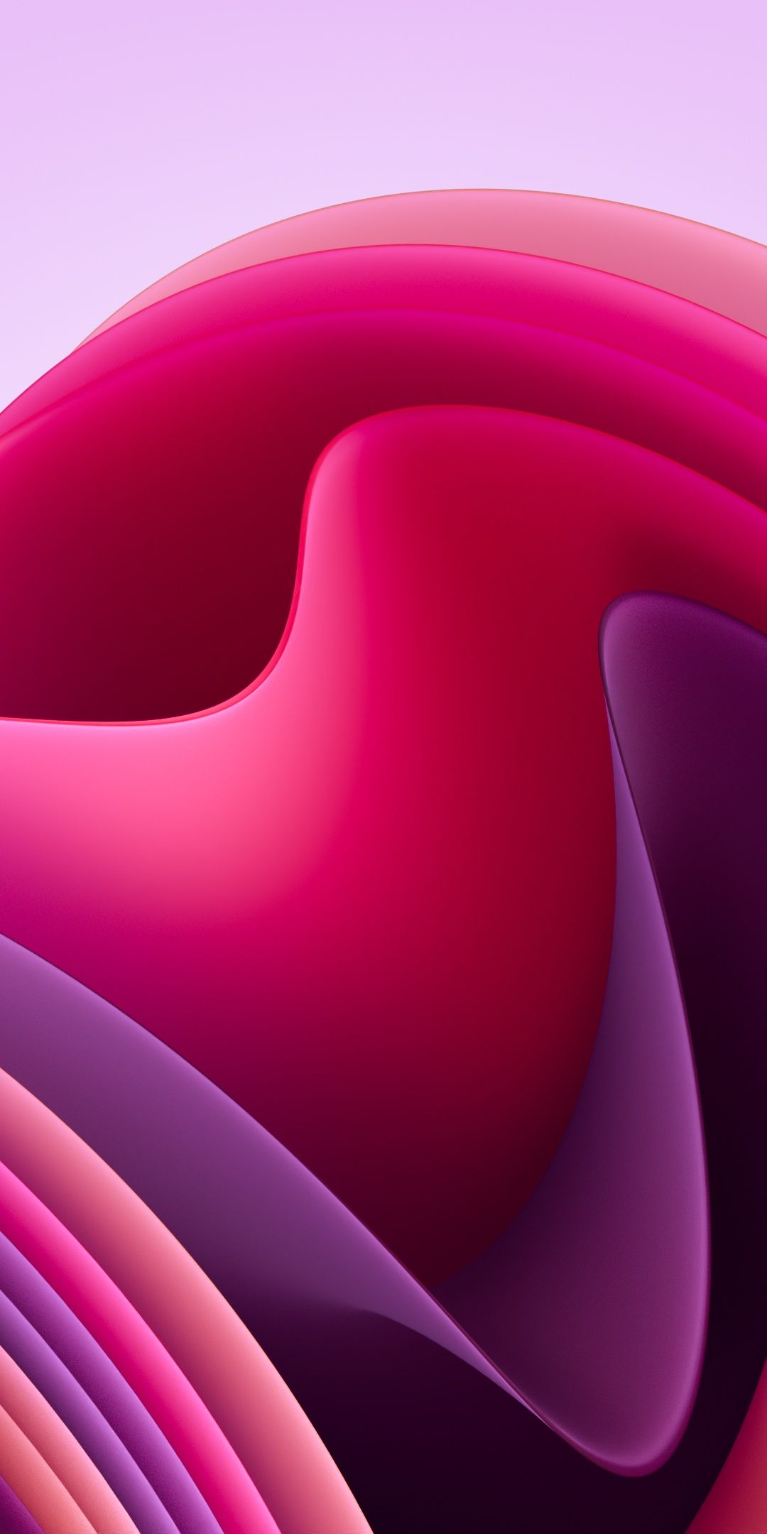 1080x2160 Windows 11 Wallpaper 4K, Flow, Light