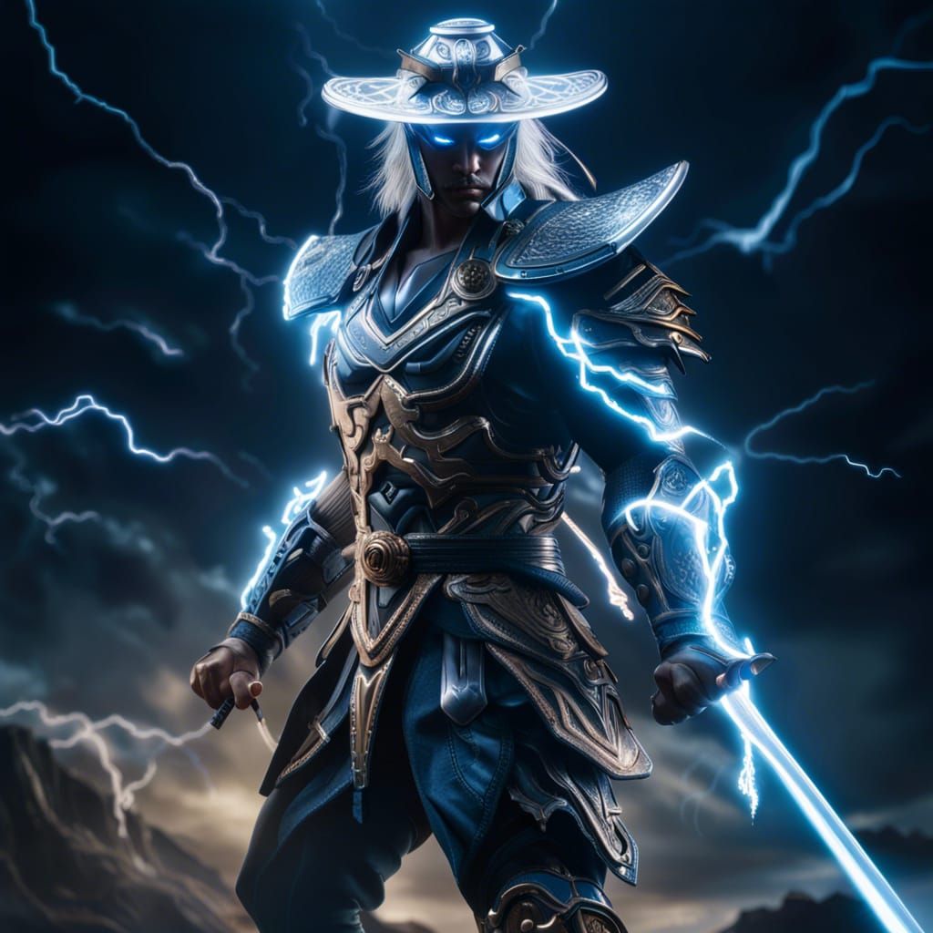 1024x1024 Lord Raiden Generated Artwork