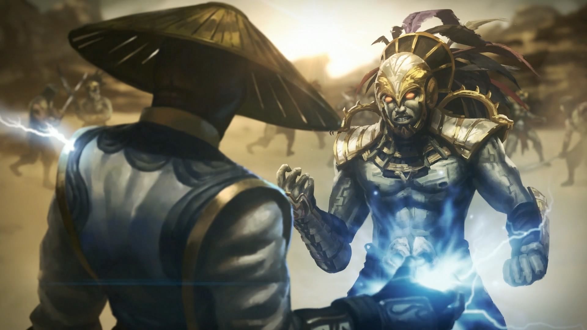 1920x1080 Wallpaper Mortal Kombat, raiden