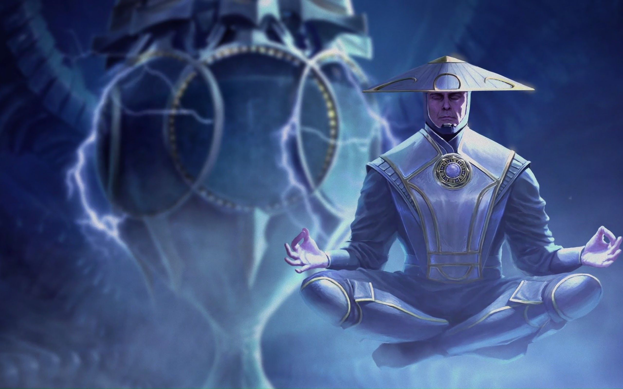 2560x1600 Raiden Mortal Kombat 11 4K Wallpaper