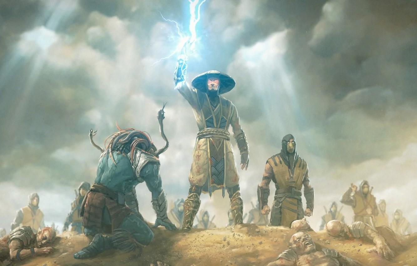 1332x850 Lord Raiden Wallpaper