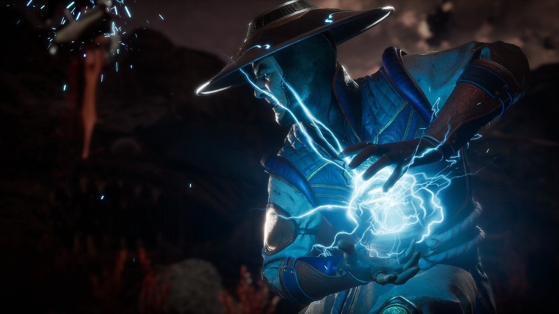 1920x1080 Wallpaper lightning, The game, sparks