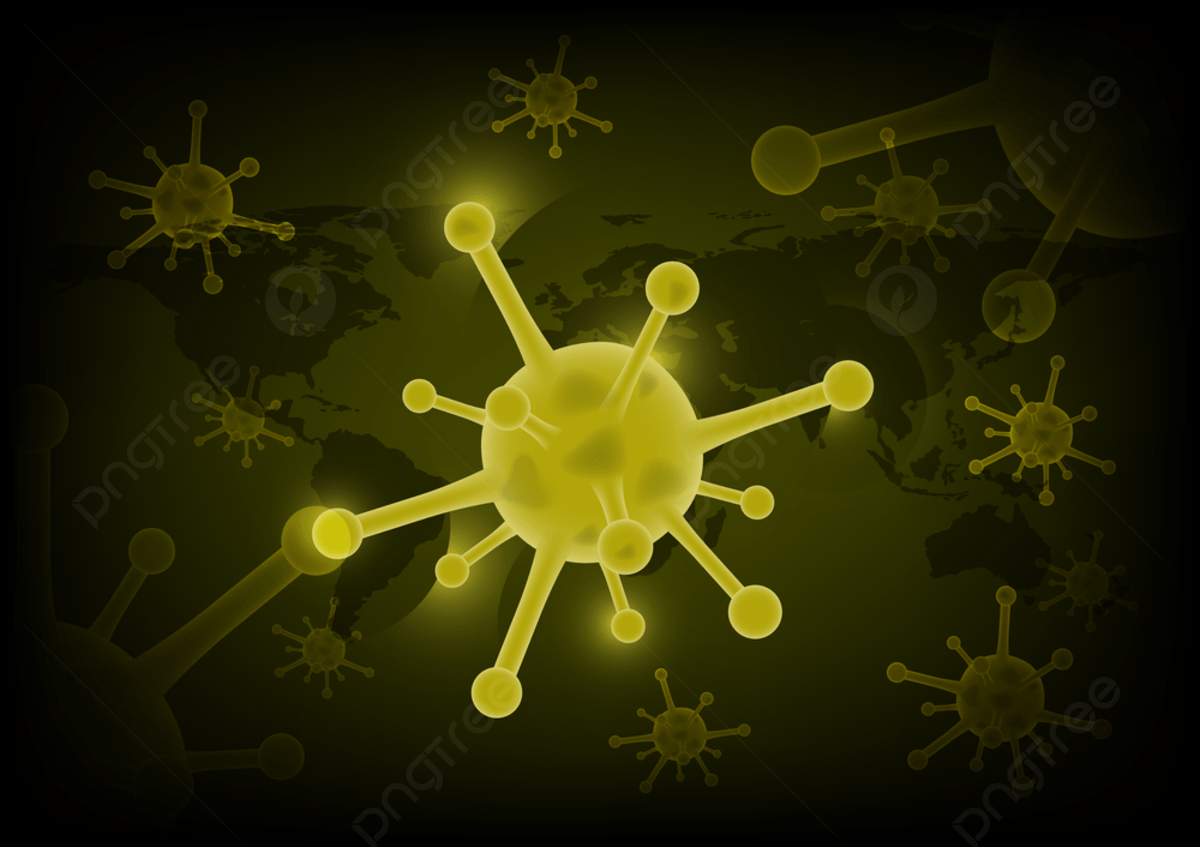 1200x847 Coronavirus Covid 2019 On Yellow