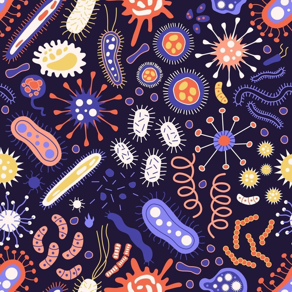 980x980 Seamless pattern Bundle of infectious