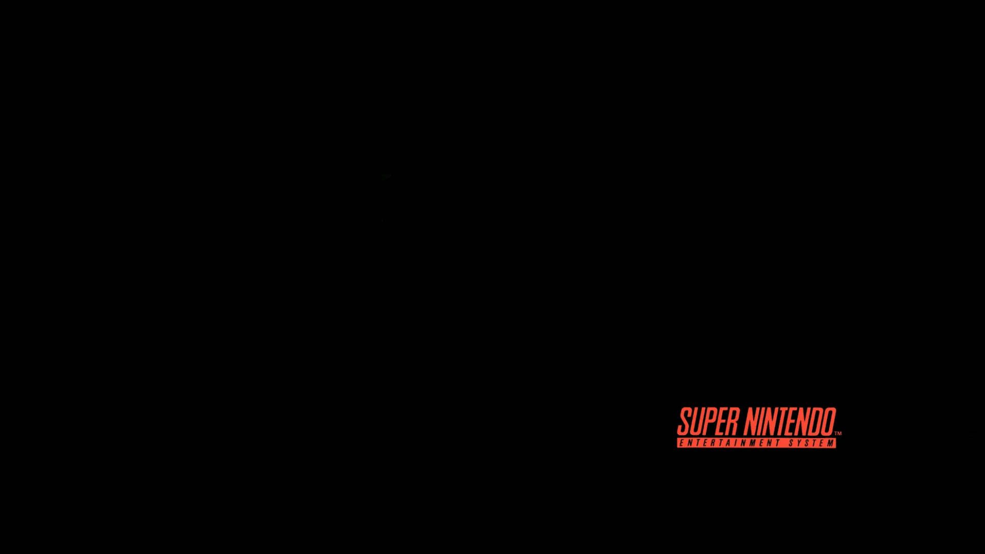 1920x1080 Download Vintage Super NES Console in Black Wallpaper