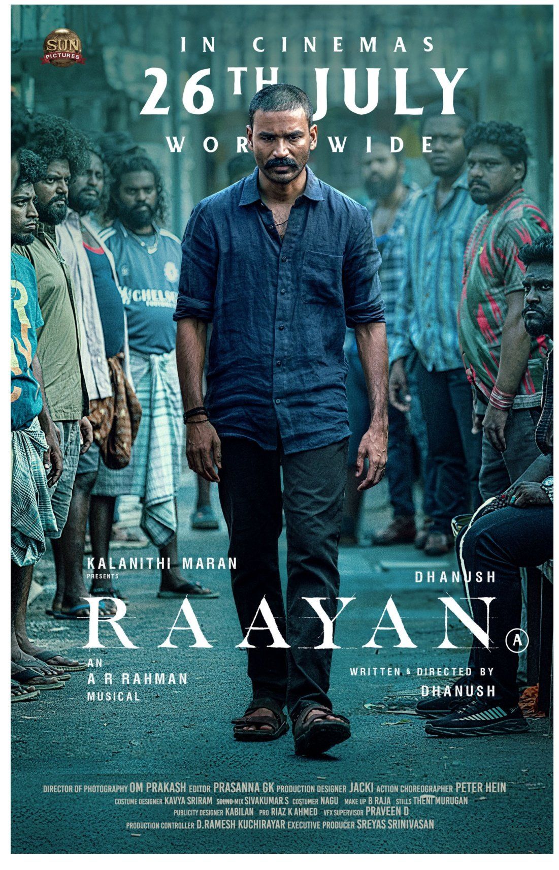 1101x1712 Raayan (2024)