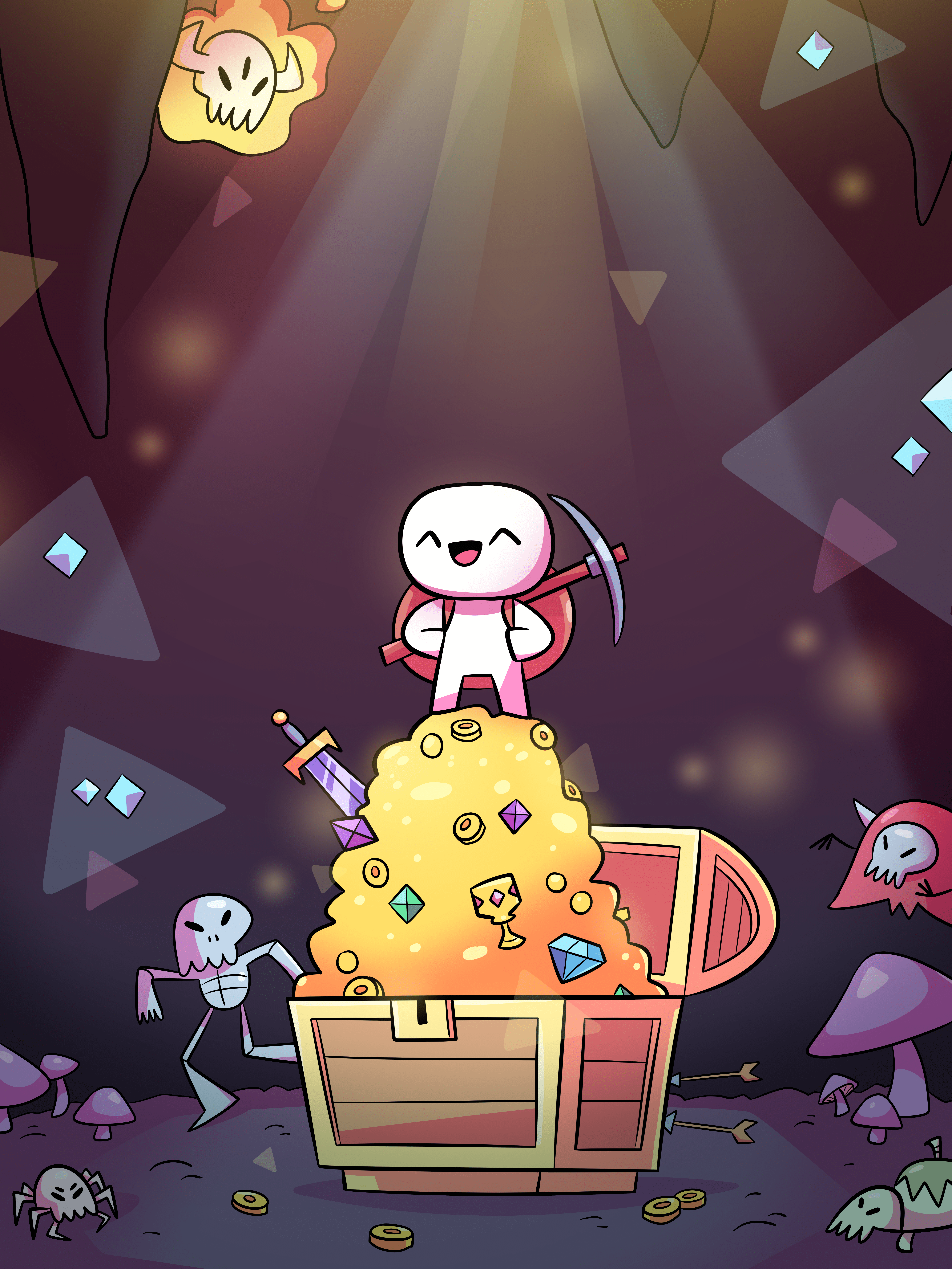 6900x9194 Forager wallpaper
