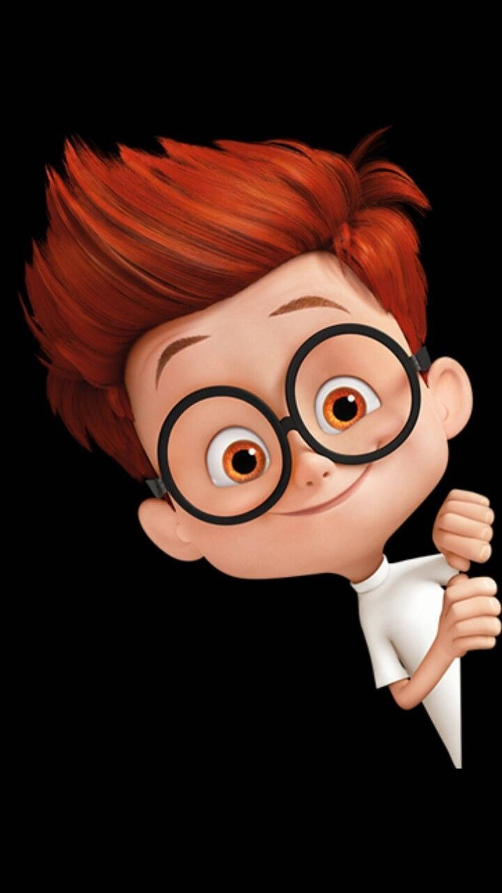 1000x1778 Glasses Cute Boy Cartoon Wallpaper