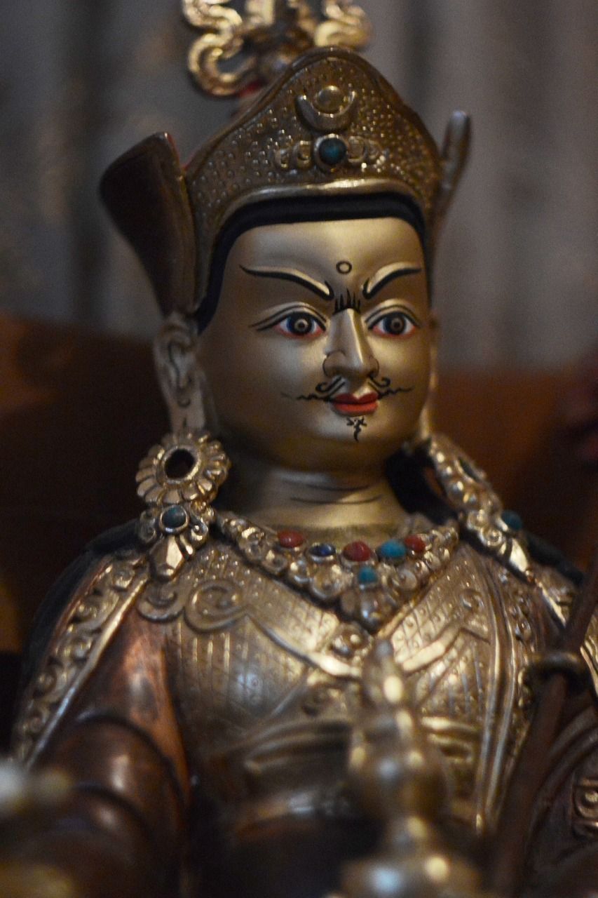 853x1280 Padmasambhava & Guru Rinpoche Image