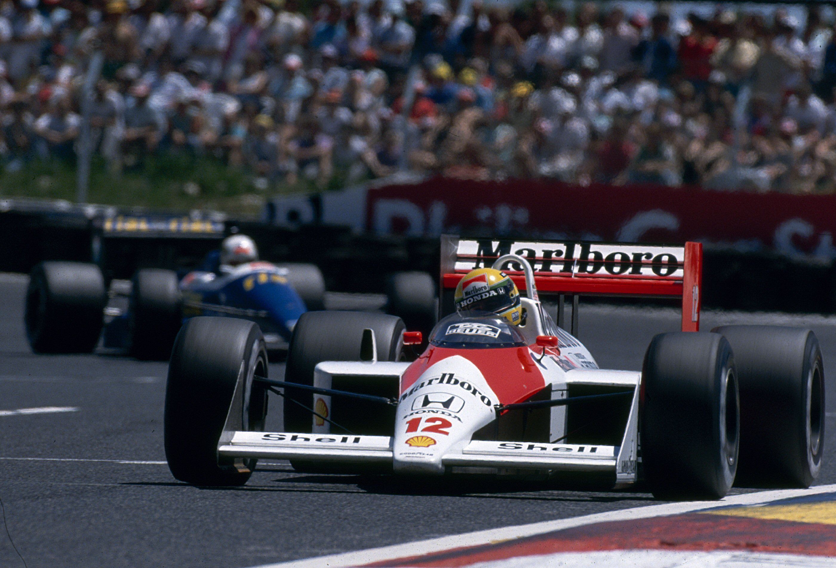 2800x1902 Wallpaper Ayrton Senna, GP France