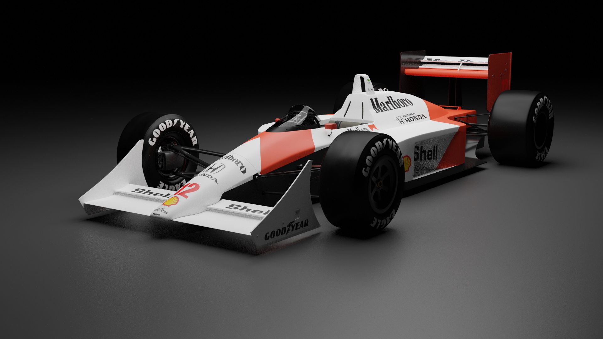 1920x1080 Senna's 1988 McLaren MP4 4