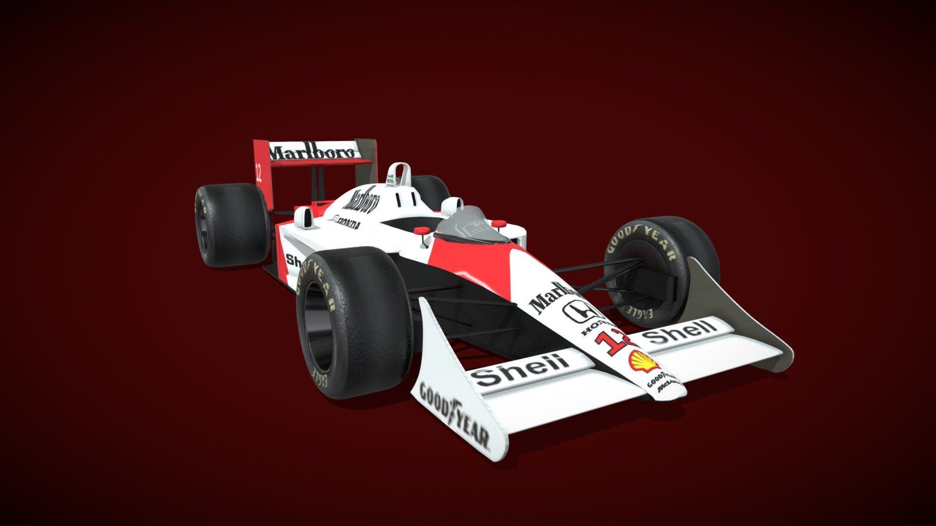 1920x1080 Ayrton Senna F1 McLaren Honda MP4 4