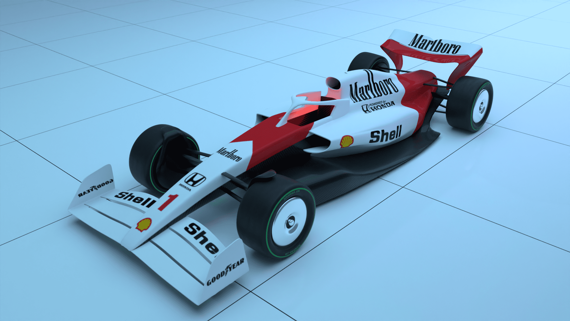 1920x1080 F1 2022 With McLaren MP4 4 Livery