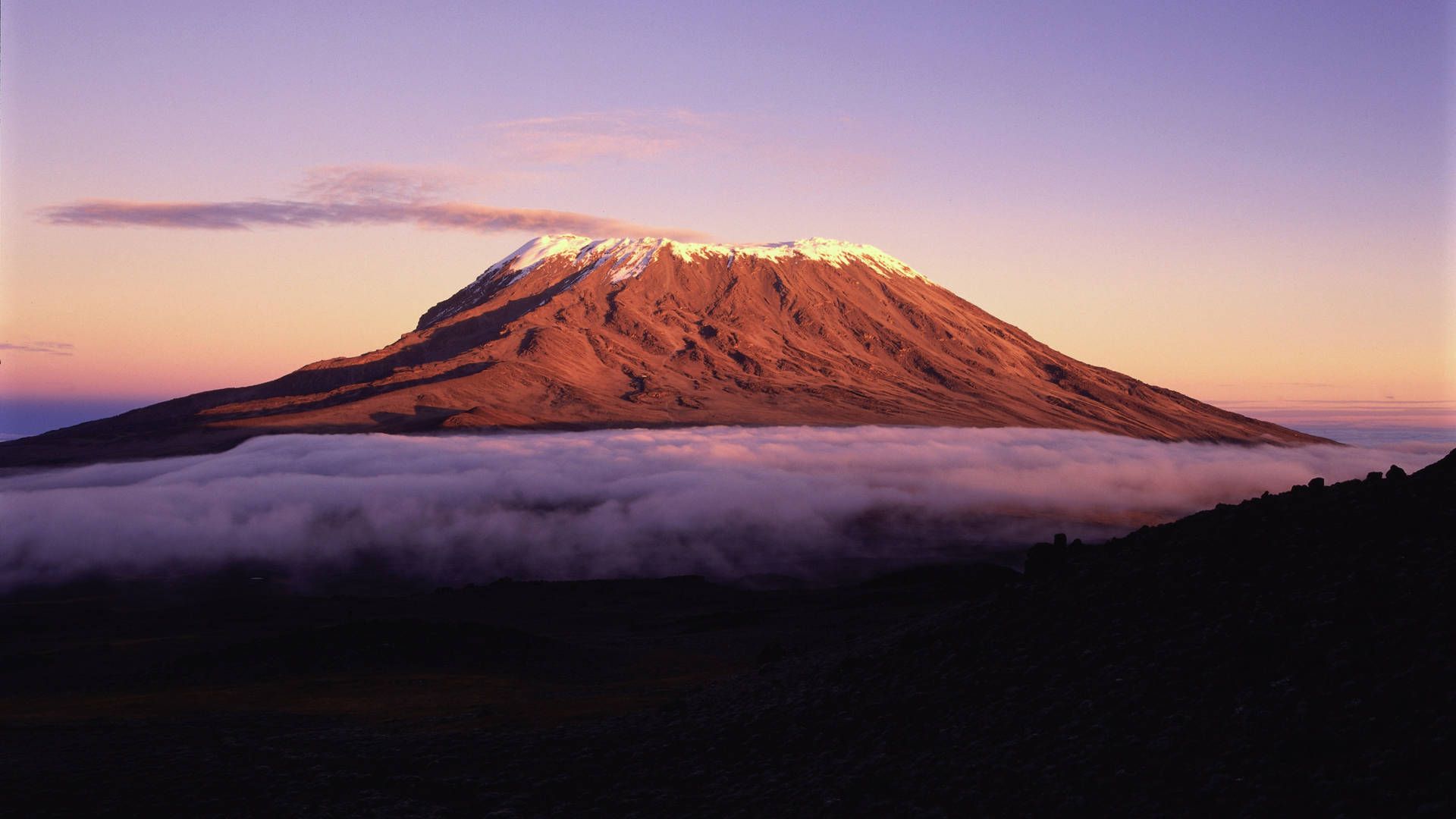 1920x1080 Mount Kilimanjaro Africa 4K Wallpaper