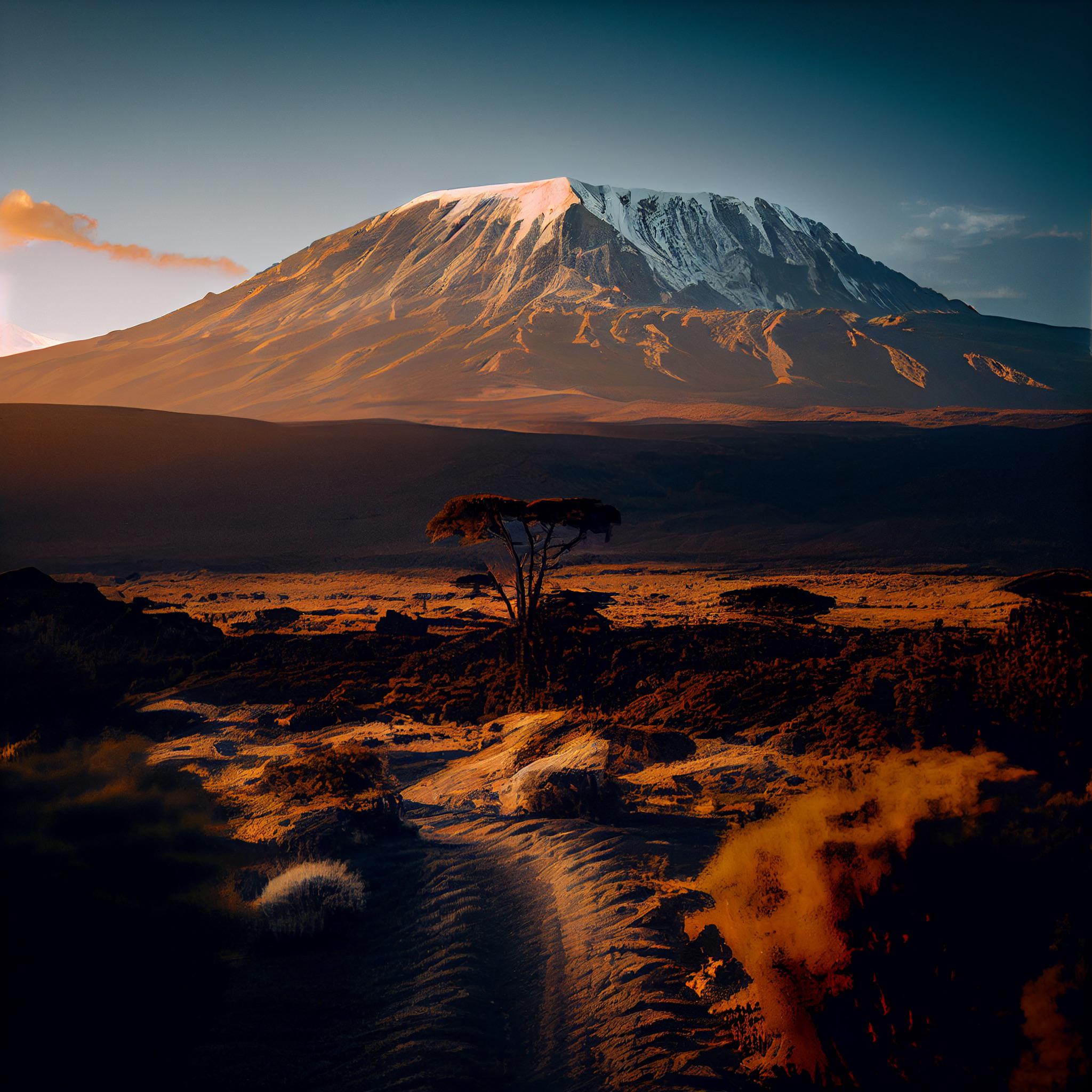 2048x2048 Mount Kilimanjaro” By ZenoTech_AI Made