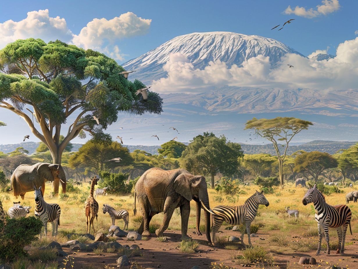 1232x928 Kilimanjaro Animals