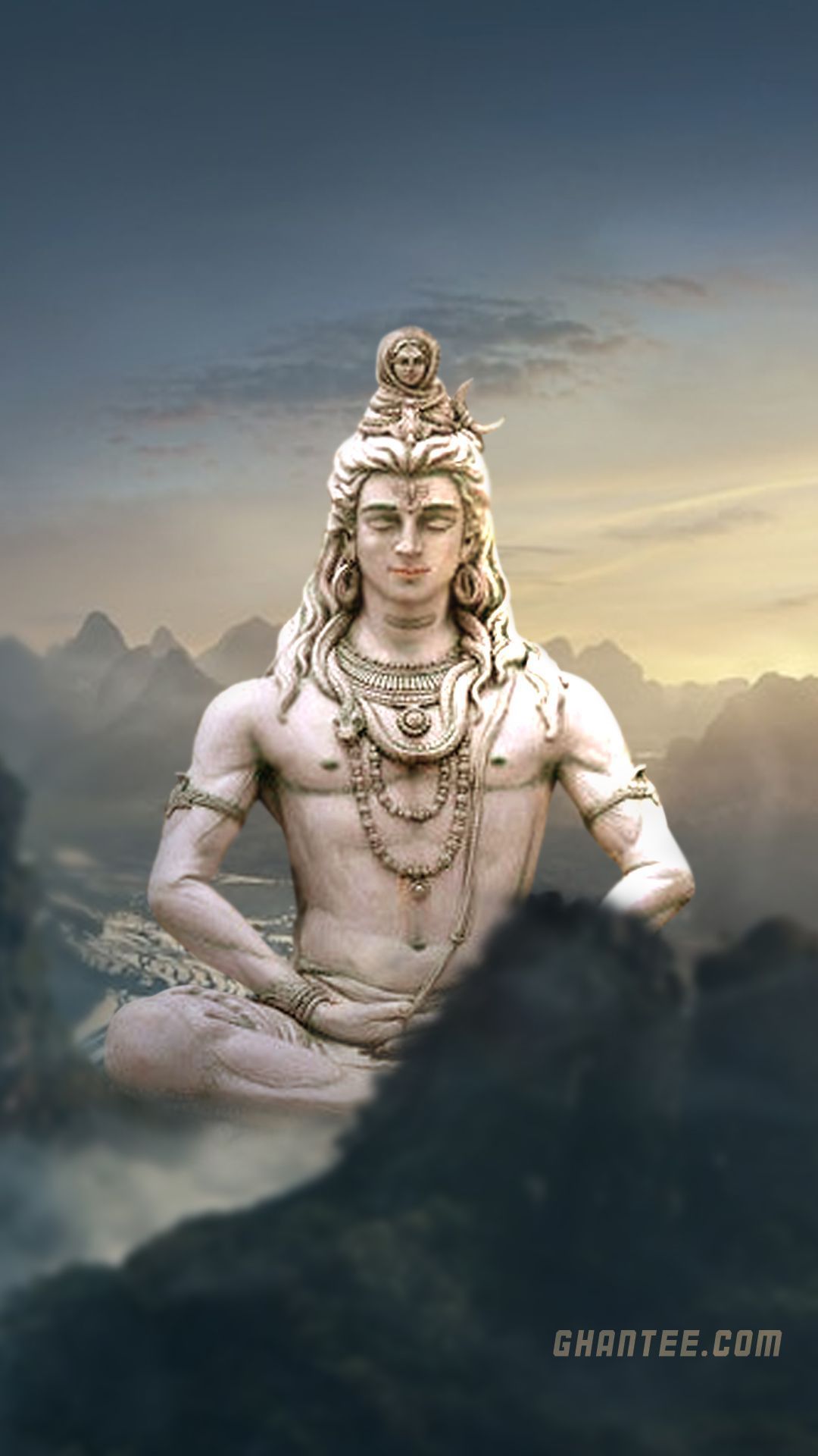 1080x1920 Mahadev Statue Wallpaper