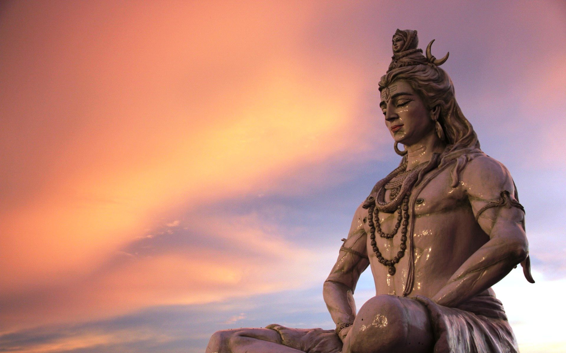 1920x1200 Lord Shiva Statue Wallpaper