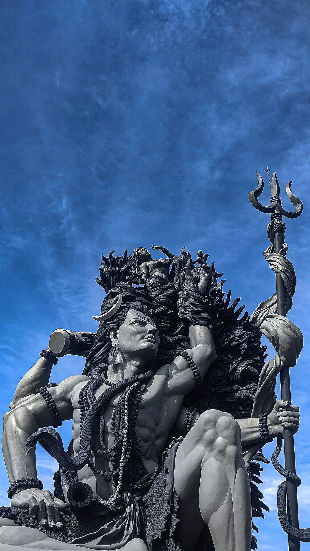 1046x1858 god mahakal, 4k, religious, shiva