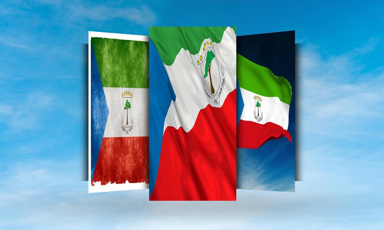 1333x800 Equatorial Guinea Flag Wallpaper