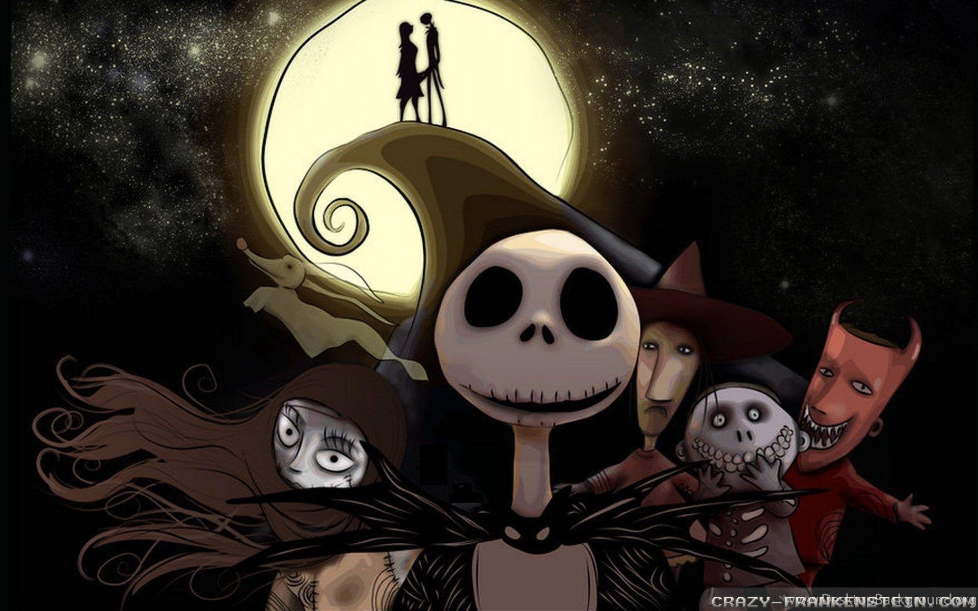 1920x1200 HD Jack Skellington Face Nightmare Before Christmas
