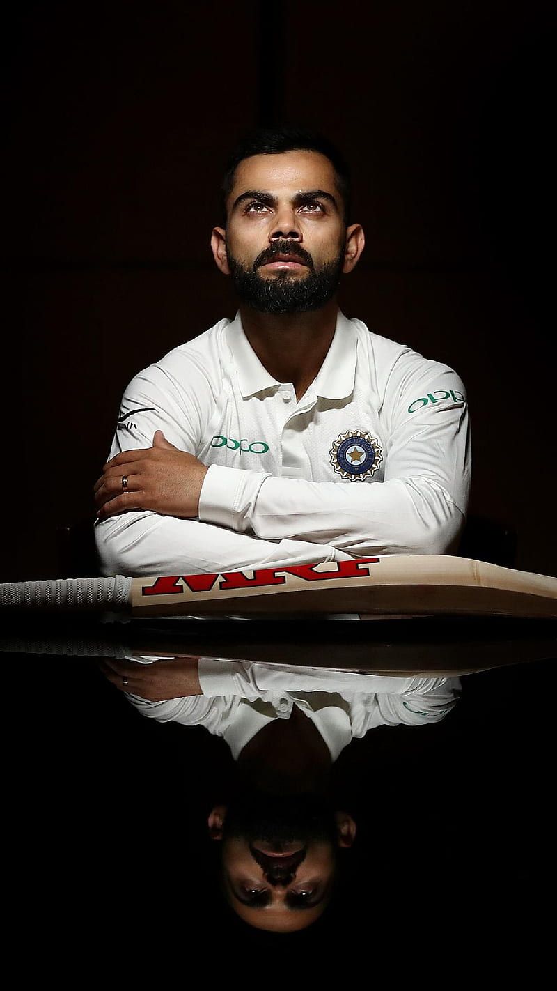 800x1422 Virat Kohli, aggressive, india, mrf, HD phone wallpaper