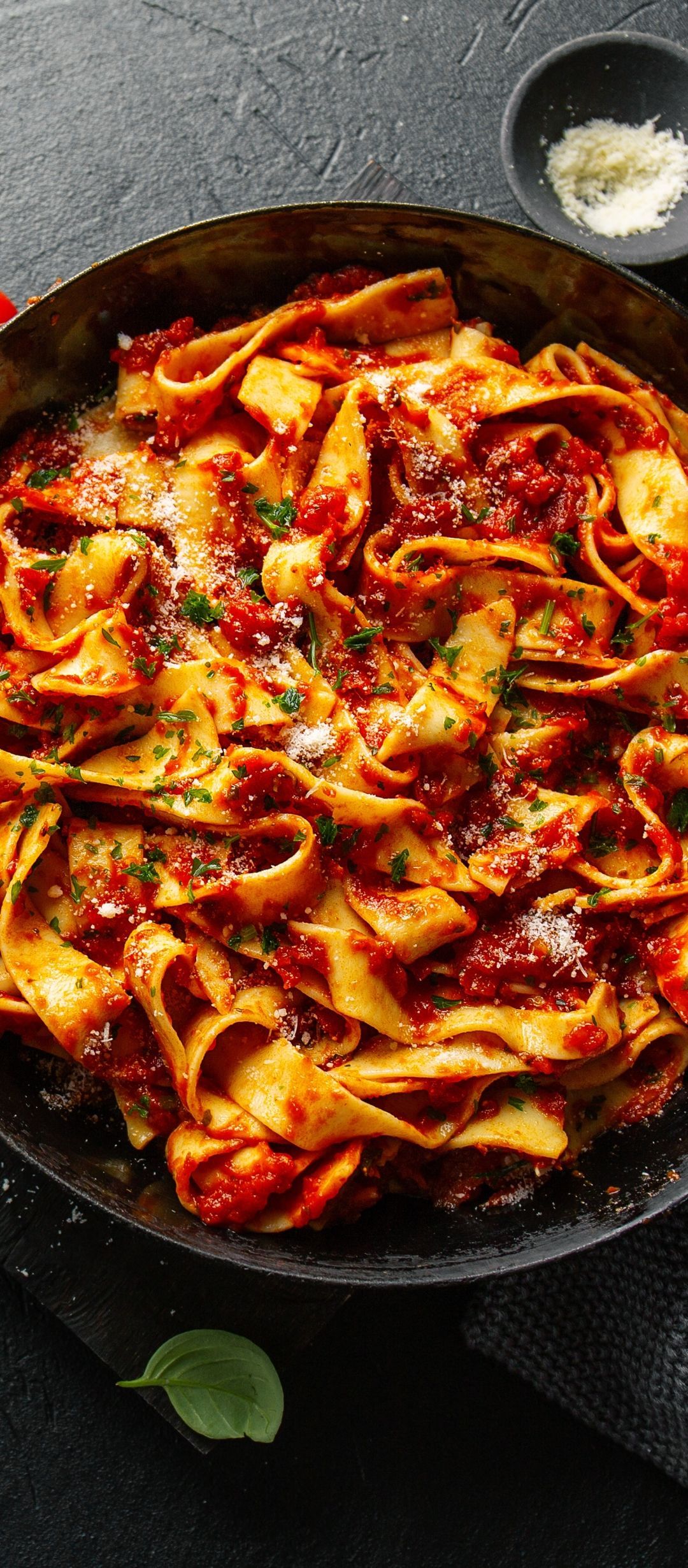 1080x2460 Download Food Pasta Phone Wallpaper