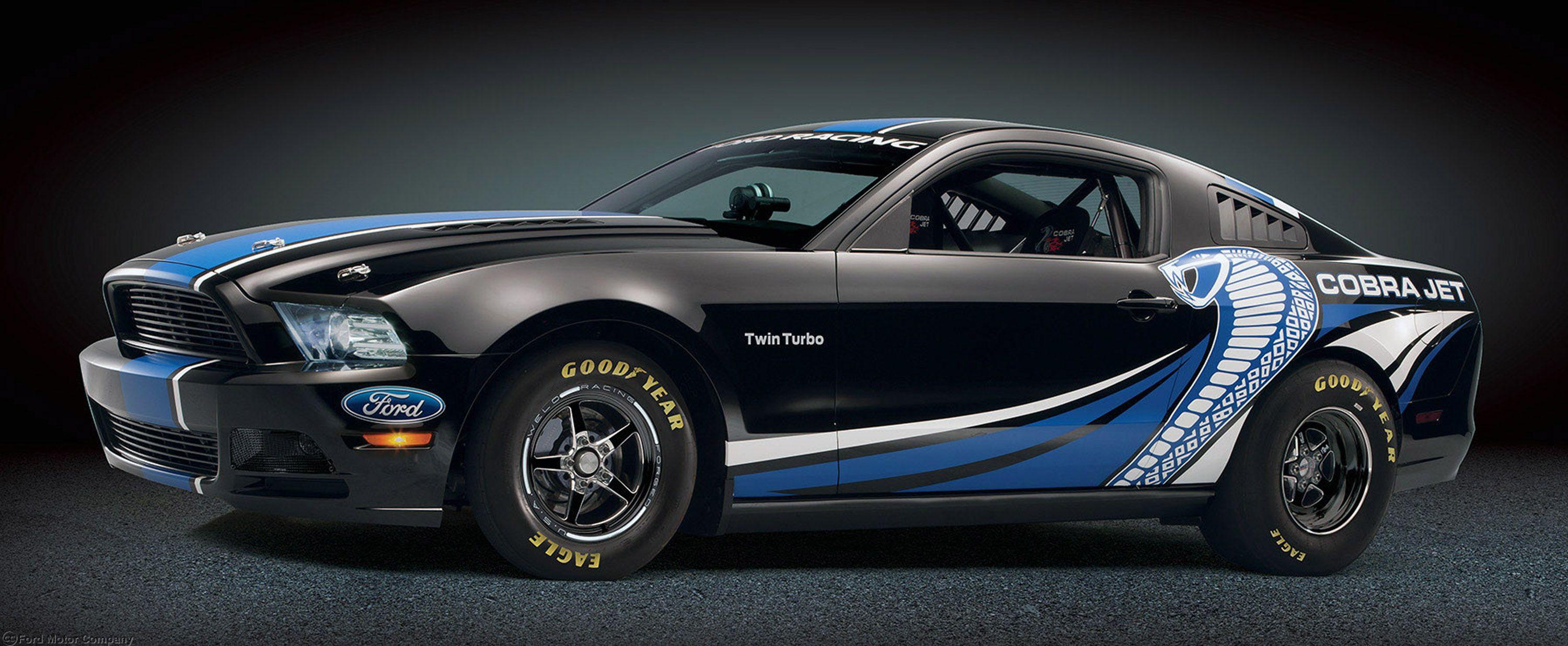 3000x1237 Ford Mustang Cobra Jet Twin Turbo HD Wallpaper
