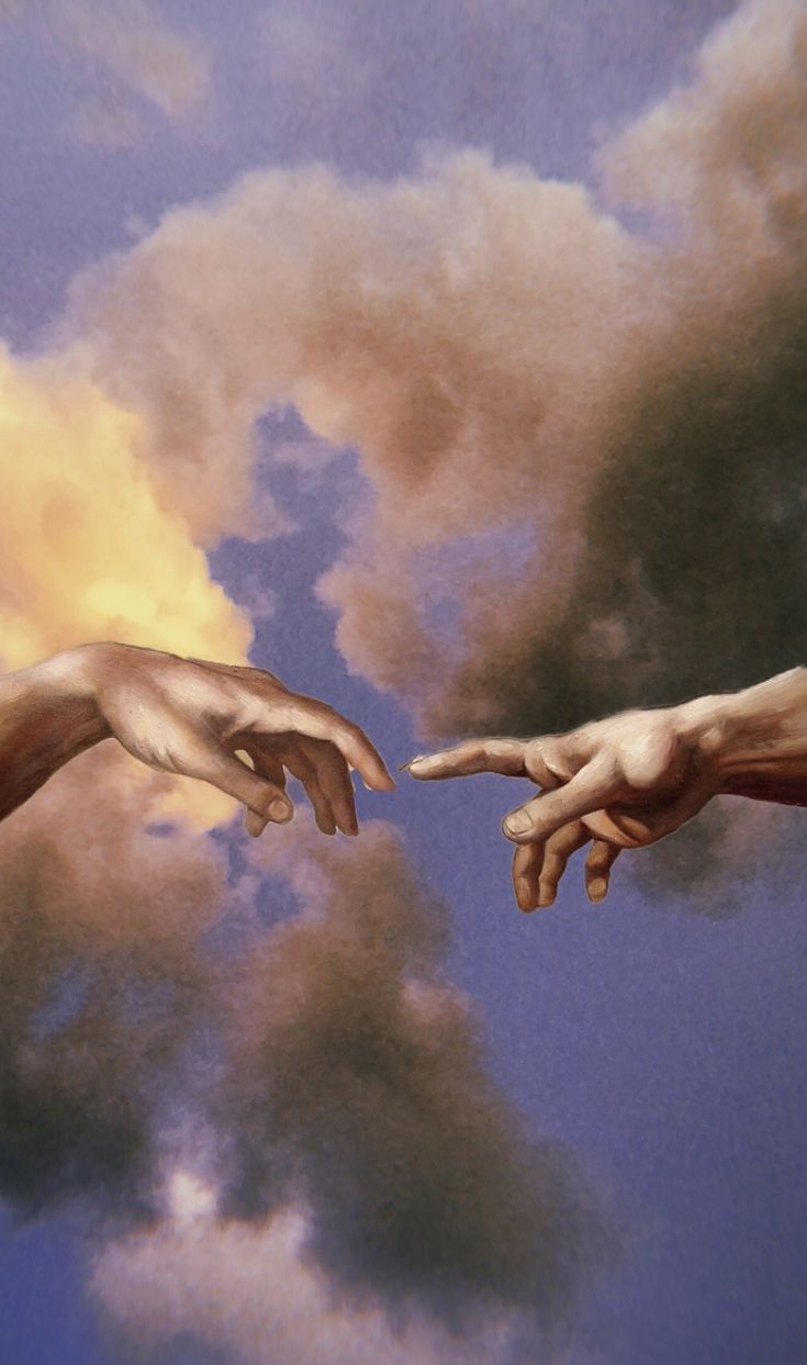 735x1243 The hand of God