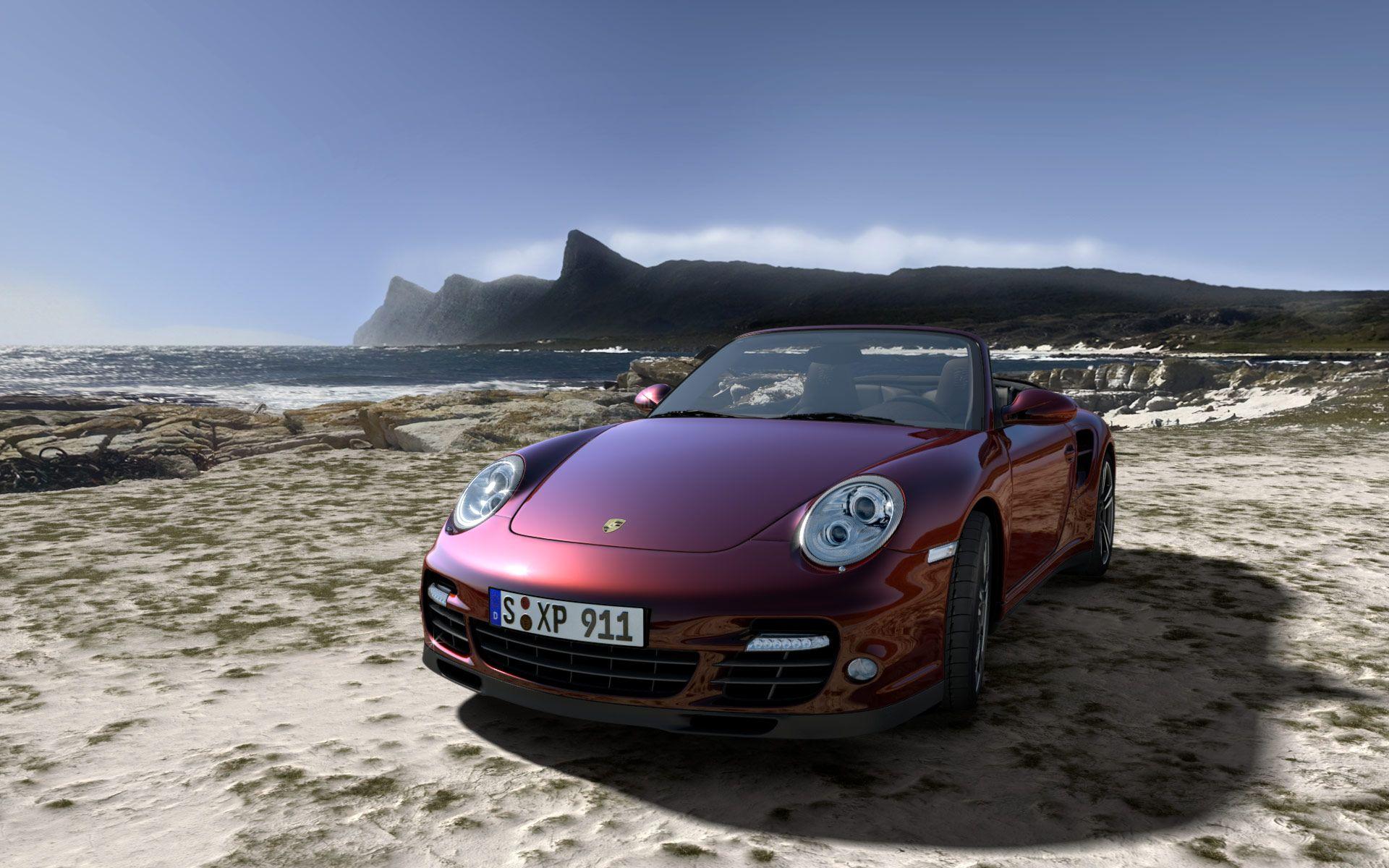 1920x1200 Porsche Turbo HD wallpaper
