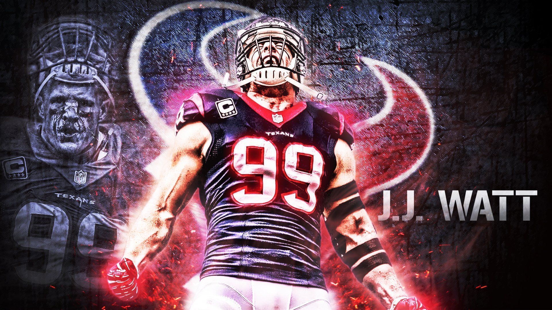 1920x1080 J.J. Watt Dynamic Football Wallpaper HD
