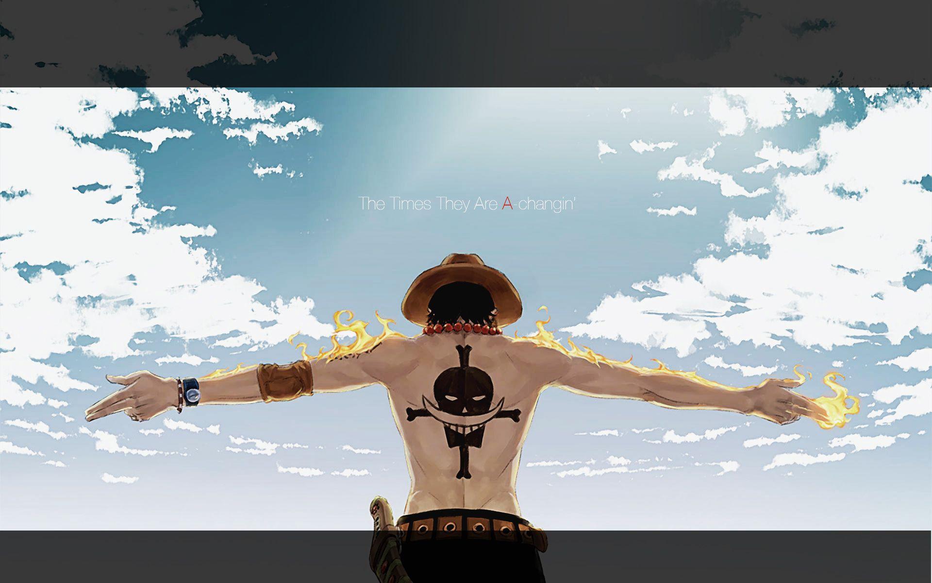 1920x1200 One piece (anime) ace wallpaperx1200
