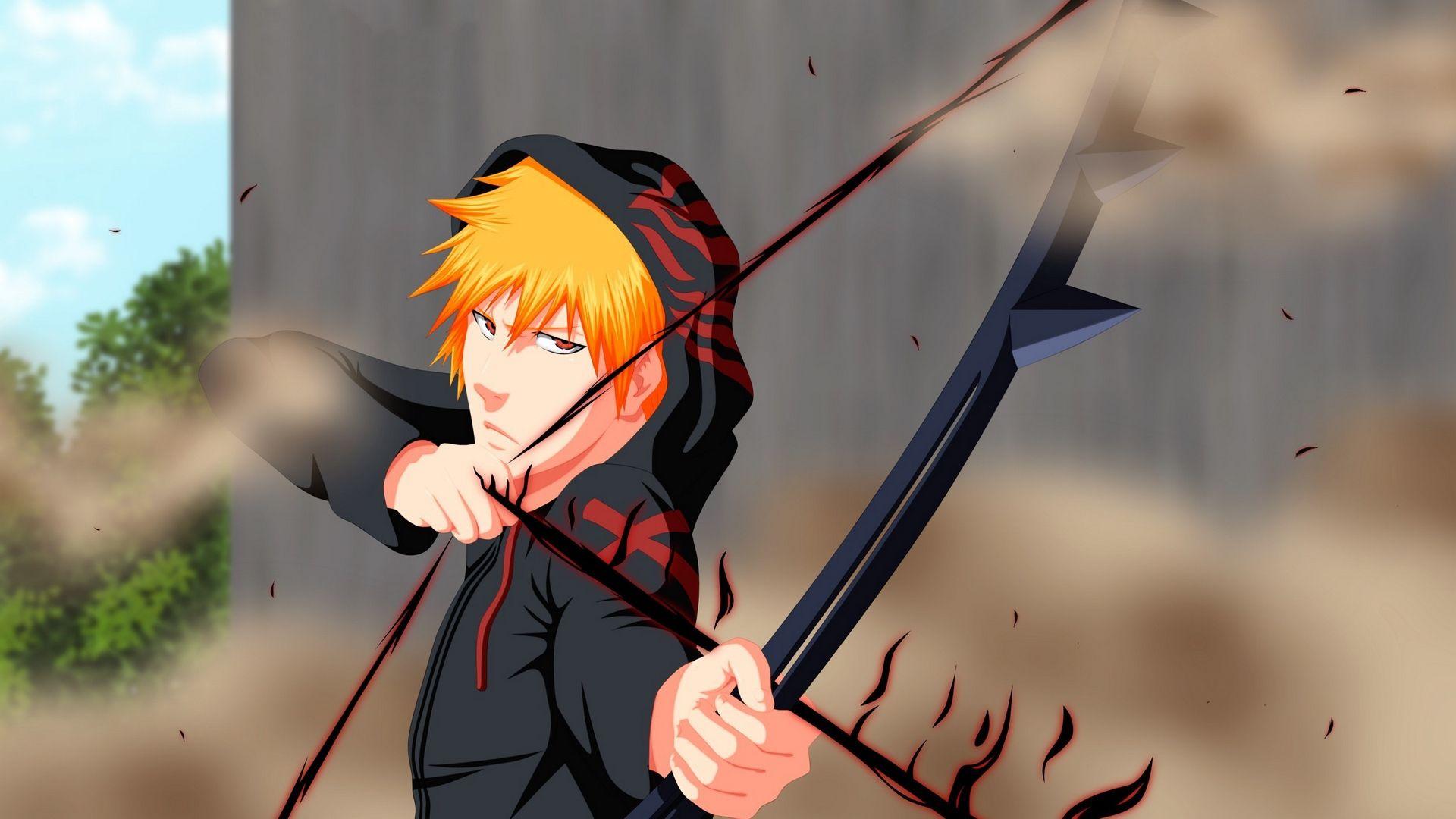 1920x1080 Download wallpaper 1920x1080 bleach, ichigo, kurosaki ichigo