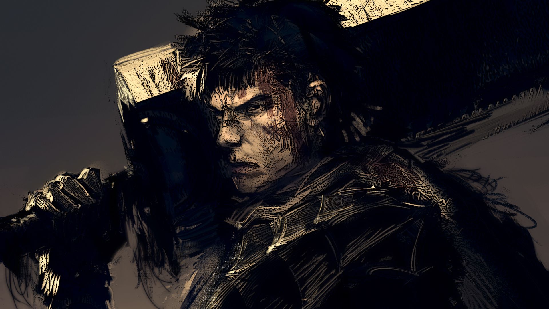 1920x1080 Berserk Cool DIgital Art