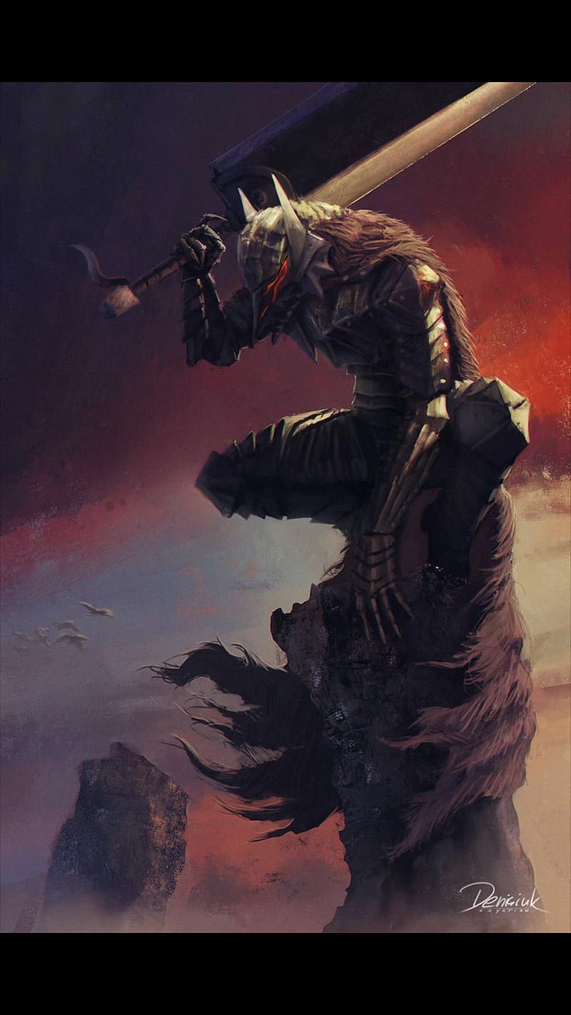 800x1422 Berserk, anime, berserk mode, guts, HD