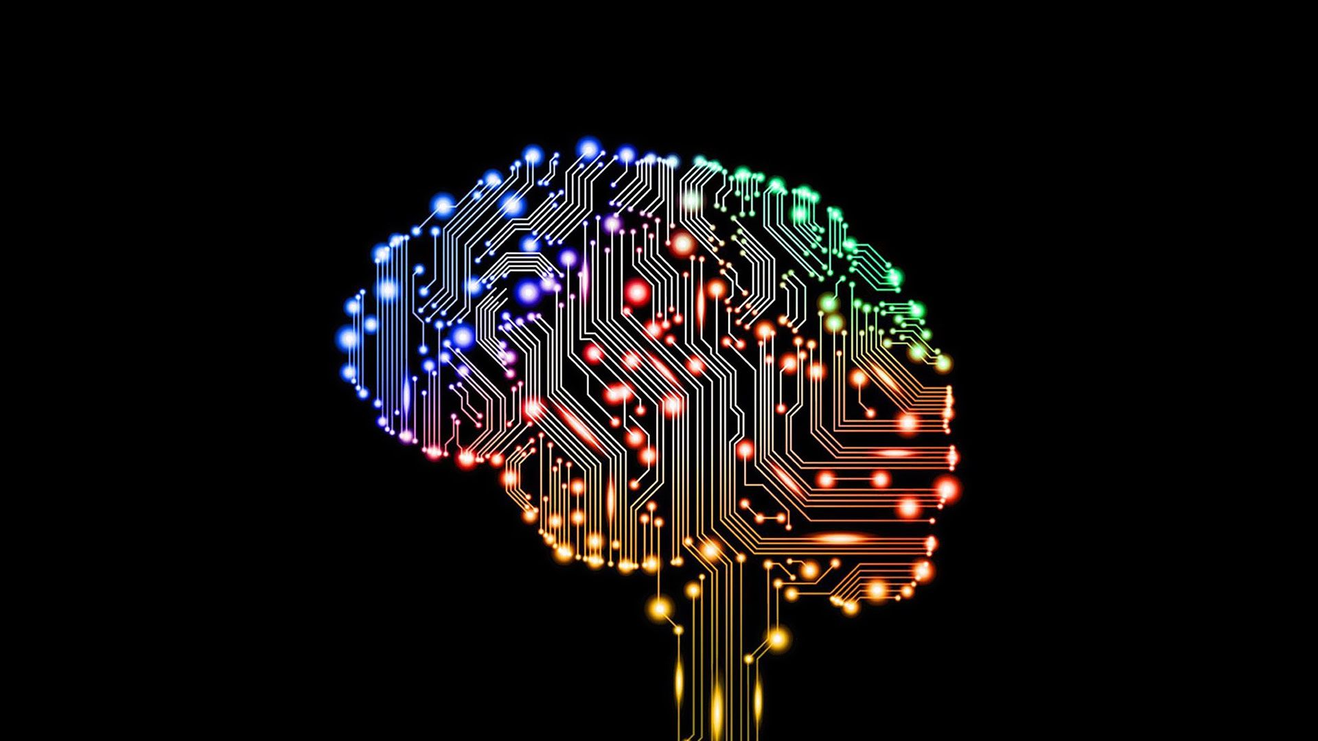 1920x1080 Wallpaper line, fee, minimalism, brain